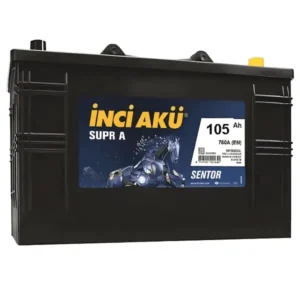 İnci Akü 12V 105Ah İnci Akü Supr A Sentor (Alçak)