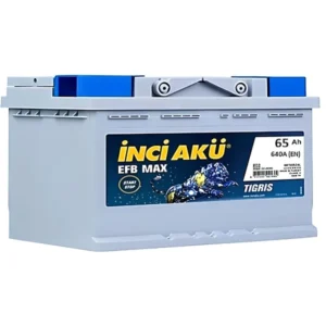 İnci Efb Max Tigris 12 V 65 Ah Start-Stop Akü