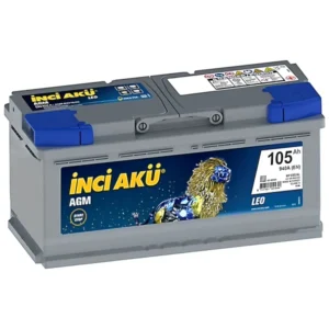 İnci Akü AGM Leo 105 Ah 940 EN Start-Stop Akü