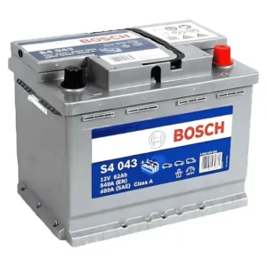 Bosch S4 043 Silver 12 V 62 Ah 540 CCA Akü