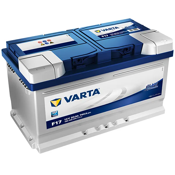 Varta 12V 80ah Akü Blue Dynamic CCA 740 A (EN)