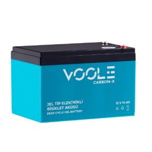 Voole 12V 14 AH Jel Tip Elektrikli Bisiklet Aküsü